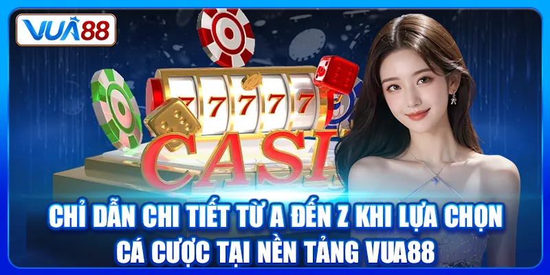 Chỉ dẫn chi tiết từ A đến Z khi lựa chọn cá cược tại nền tảng Vua88