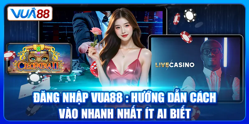Đăng Nhập Vua88: Hướng Dẫn Cách Vào Nhanh Nhất Ít Ai Biết