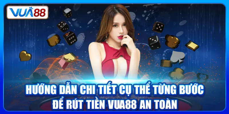 Hướng dẫn chi tiết cụ thể từng bước để rút tiền Vua88 an toàn