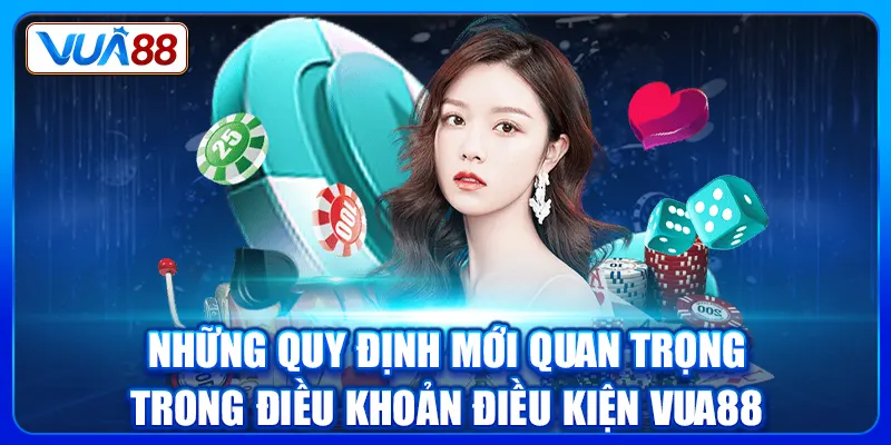 Những quy định mới quan trọng trong điều khoản điều kiện Vua88